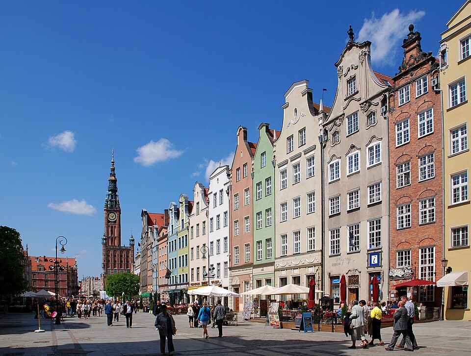 Długi Targ i Fontanna Neptuna — Gdańsk, Gdańsk · Główne Miasto
